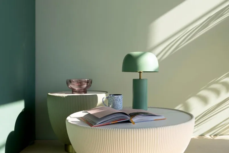 Tischlampen|KARE DESIGN Tischleuchte Loungy Salbei