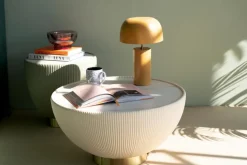 KARE DESIGN Tischlampen-Tischleuchte Loungy Curry