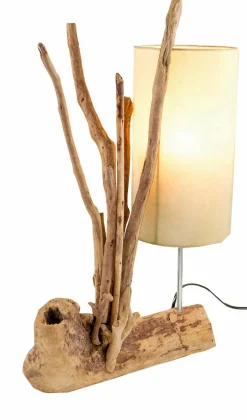 Tischlampen|Guru-Shop Tischleuchte Madura Weiß
