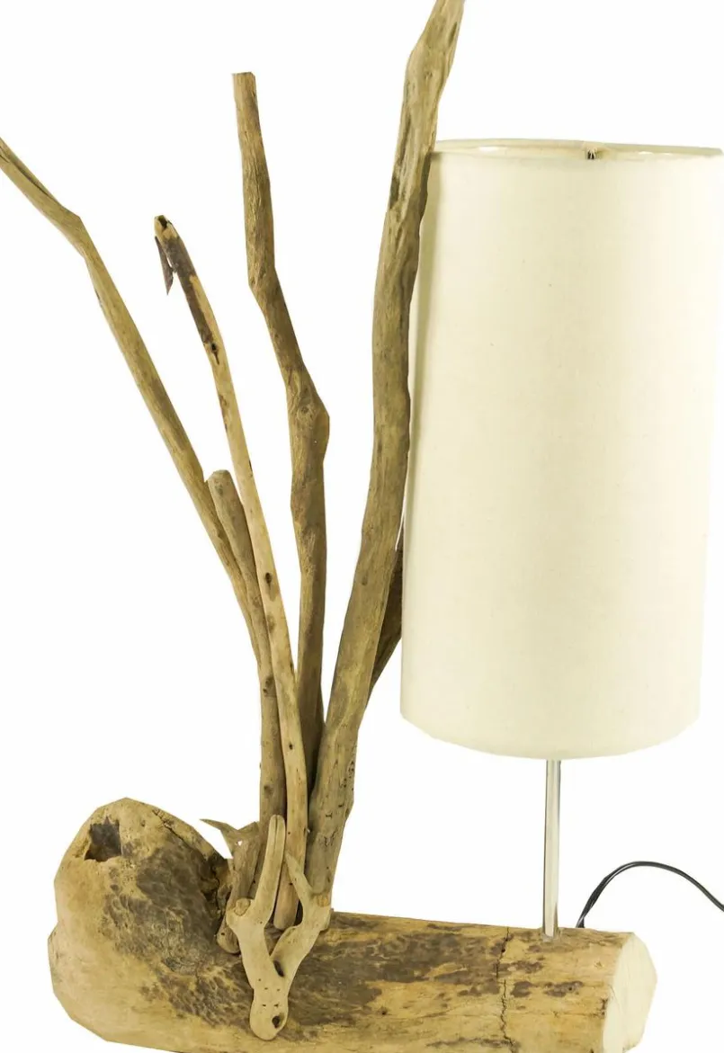 Tischlampen|Guru-Shop Tischleuchte Madura Weiß