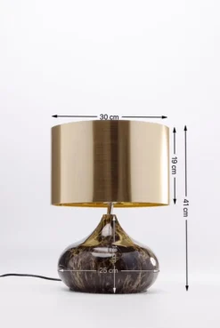 KARE DESIGN Tischlampen-Tischleuchte Mamo Deluxe 67863 Gold