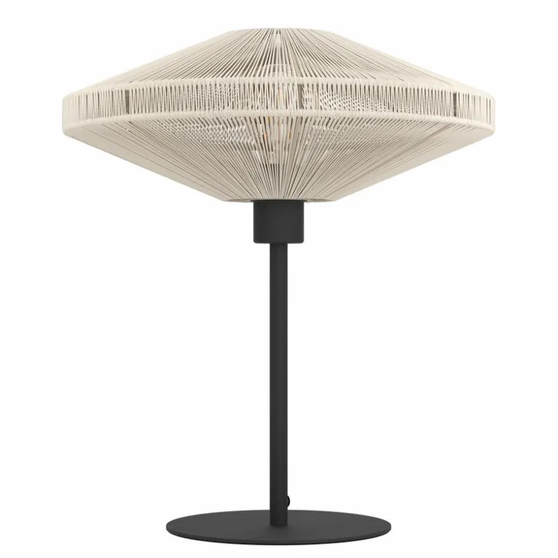 EGLO Tischlampen-Tischleuchte Midsumer Creme