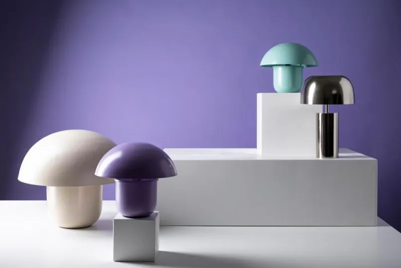 KARE DESIGN Tischlampen-Tischleuchte Mushroom Mint