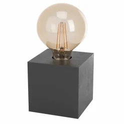 EGLO Tischlampen-Tischleuchte Prestwick 2 Schwarz