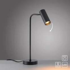 Tischlampen|SCHÖNER WOHNEN-Kollektion Tischleuchte Rik Schwarz