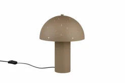 Reality Leuchten Tischlampen-Tischleuchte Seta Taupe
