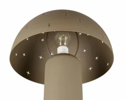 Reality Leuchten Tischlampen-Tischleuchte Seta Taupe