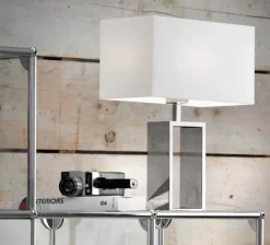 Villeroy & Boch Tischlampen-Tischleuchte Shanghai Weiß