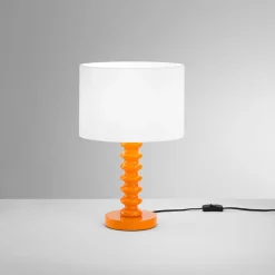 Luce Ambiente Design Tischlampen-Tischleuchte Sultan Orange