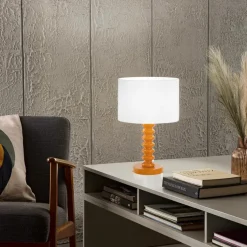 Luce Ambiente Design Tischlampen-Tischleuchte Sultan Orange