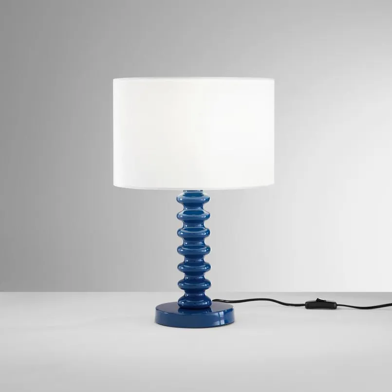 Luce Ambiente Design Tischlampen-Tischleuchte Sultan Blau