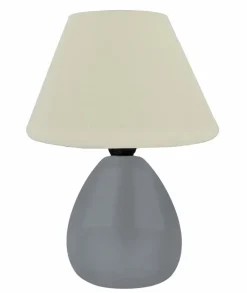 Tischlampen|DesignLive Tischleuchte Sydney Grau / Weiß