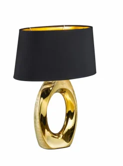 Reality Leuchten Tischlampen-Tischleuchte Taba Gold
