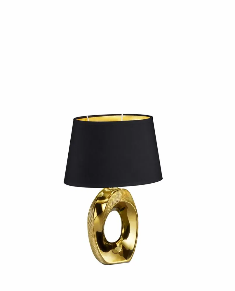 Tischlampen|Reality Leuchten Tischleuchte Taba Gold