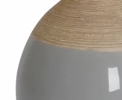 Tischlampen|näve Tischleuchte Talia Grau