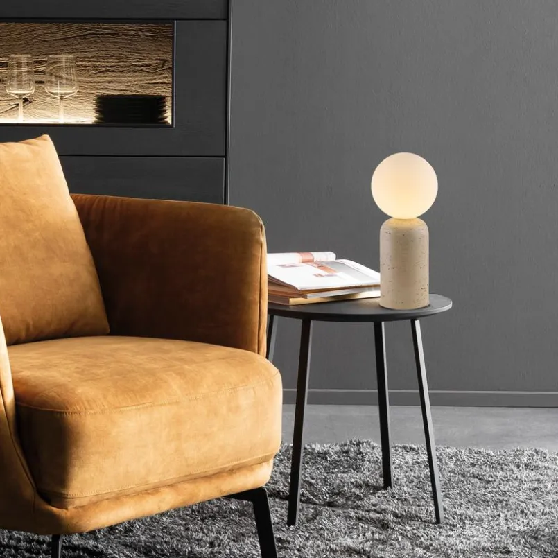 SCHÖNER WOHNEN-Kollektion Tischlampen-Tischleuchte Traventa Beige