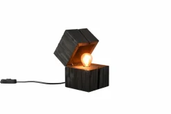 Trio Tischlampen-Tischleuchte Treasure Schwarz
