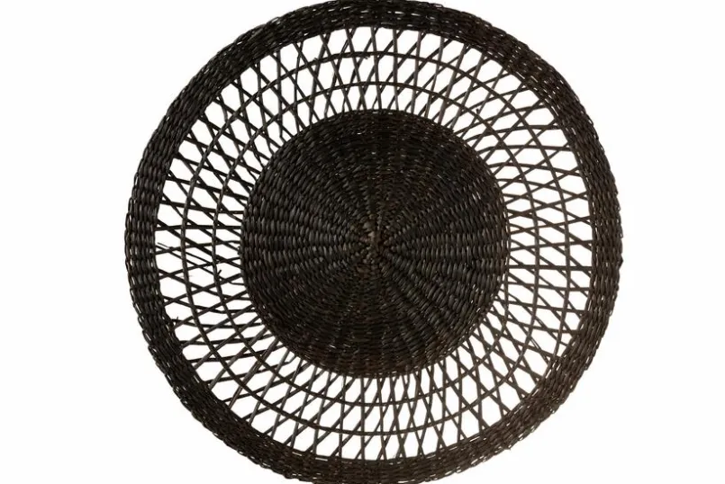 DAHEIM Tischwäsche|Tischwäsche-Tischset Ø 38,5 cm Schwarz