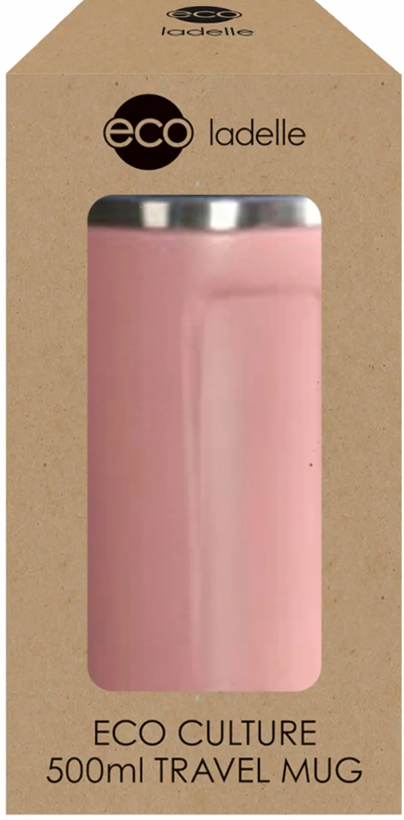 Kaffee & Tee|ladelle To-Go-Becher Eco Culture 500 ml Rosa