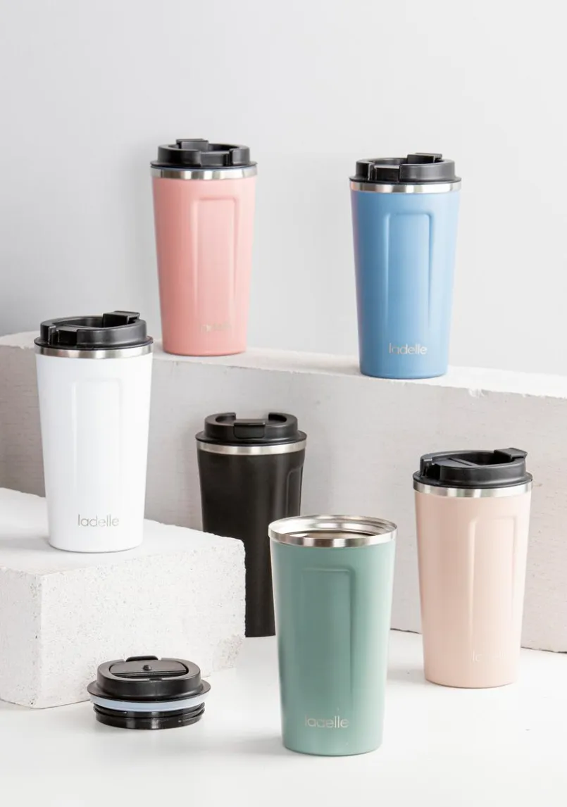Kaffee & Tee|ladelle To-Go-Becher Eco Culture 500 ml Rosa