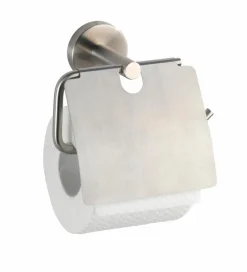 WENKO Badzubehör-Toilettenpapierhalter Bosio Silber