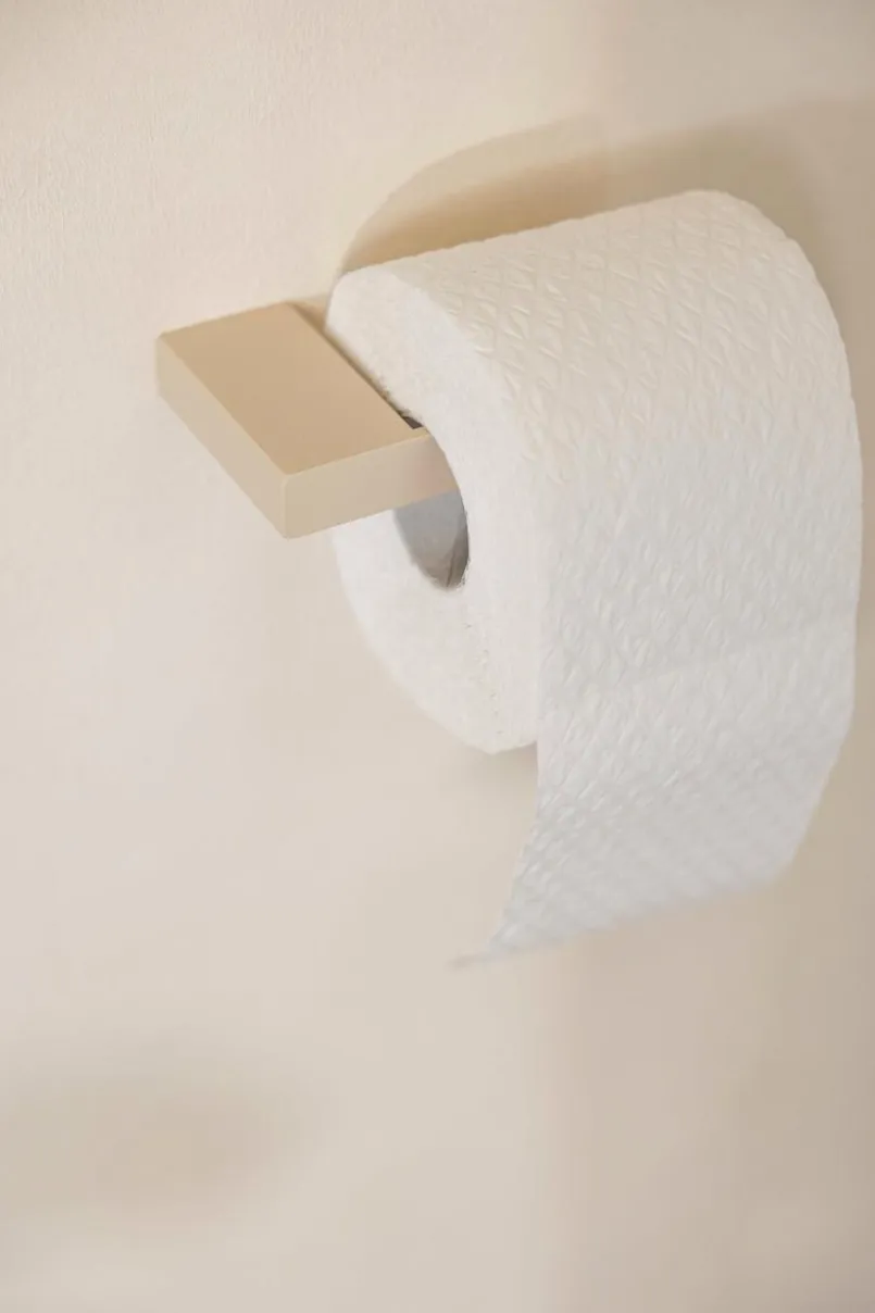 Badzubehör|Metallbude Toilettenpapierhalter Tuali Cashew