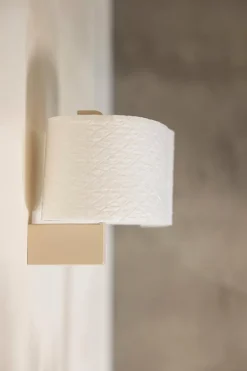 Badzubehör|Metallbude Toilettenpapierhalter Tuali Cashew
