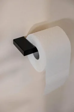 Badzubehör|Metallbude Toilettenpapierhalter Tuali Schwarz