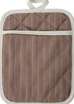 Ofenhandschuhe| Topflappen 23 x 18 cm Taupe