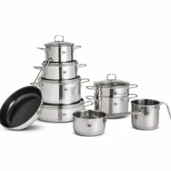 ELO Töpfe-Topfset Chronos 10tlg. Silber