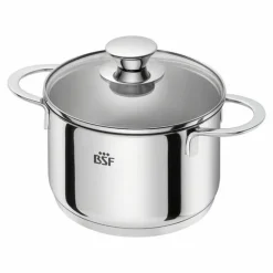 BSF Töpfe-Topfset Bordeaux 5tlg. Silber