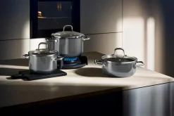 Töpfe|WMF Topfset Fusiontec Essential 3tlg. Grau