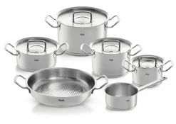 Fissler Töpfe-Topfset Profi Collection 6tlg. Silber