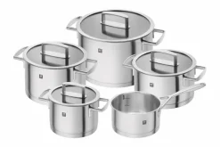 Töpfe|Zwilling Topfset Vitality 5tlg. Silber