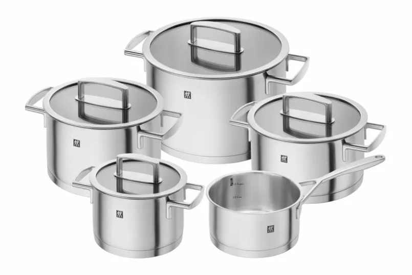 Töpfe|Zwilling Topfset Vitality 5tlg. Silber
