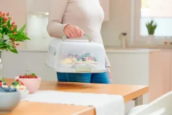 emsa Backzubehör-Tortenbehälter Prep&Bake Klar