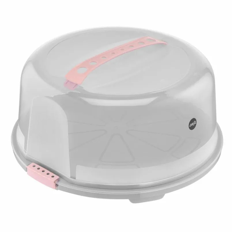 Backzubehör|emsa Tortenbehälter Prep&Bake Rosa