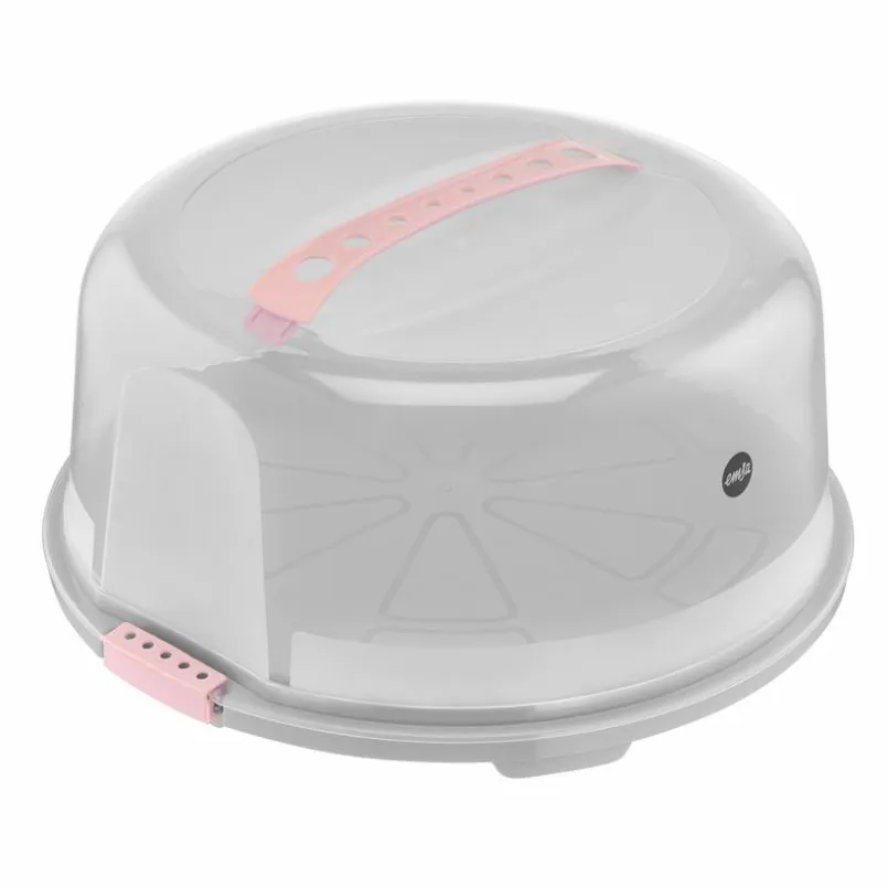 Backzubehör|emsa Tortenbehälter Prep&Bake Rosa