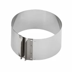 Kaiser Backzubehör-Tortenring Patisserie 16,5-32 cm Silber