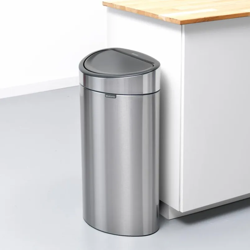 brabantia Entsorgen & Recyclen|Entsorgen & Recyclen-Touch Bin Steel 10+23l Matt
