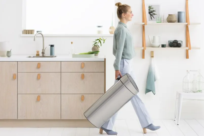 brabantia Entsorgen & Recyclen|Entsorgen & Recyclen-Touch Bin Steel 10+23l Matt