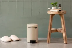 Entsorgen & Recyclen|Entsorgen & Recyclen|brabantia Treteimer NewIcon 5l Beige