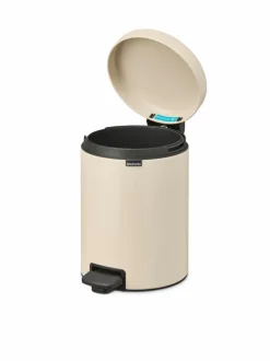 Entsorgen & Recyclen|Entsorgen & Recyclen|brabantia Treteimer NewIcon 5l Beige