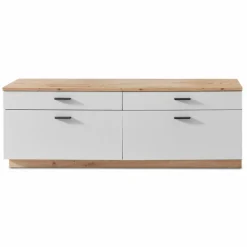 IDEAL Wohnen Kommoden|Wohnwände & Tv-Lowboards-TV-Lowboard Basset Weiß