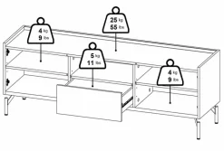 TV-Lowboard Bergen<Tvilum Discount