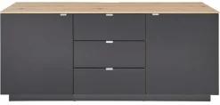 Innostyle Wohnwände & Tv-Lowboards-TV-Lowboard Core Schwarz