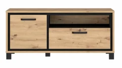 FORTE Kommoden|Wohnwände & Tv-Lowboards-TV-Lowboard Farida Eiche Artisan