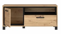 FORTE Kommoden|Wohnwände & Tv-Lowboards-TV-Lowboard Farida Eiche Artisan
