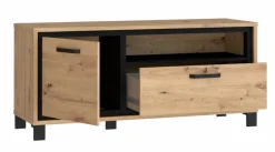 FORTE Kommoden|Wohnwände & Tv-Lowboards-TV-Lowboard Farida Eiche Artisan