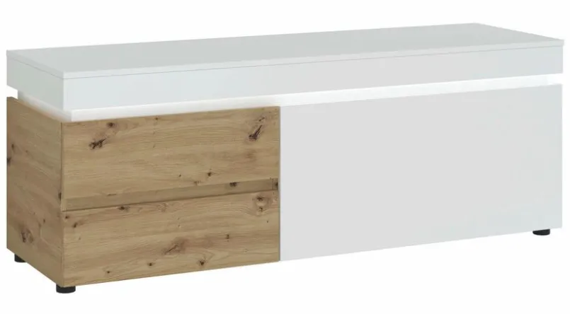 Wójcik Wohnwände & Tv-Lowboards-TV-Lowboard Luci Alpinweiß
